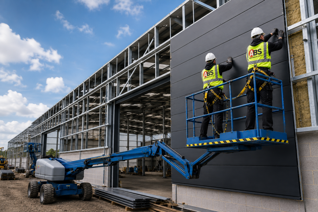 Industrial Cladding Installation