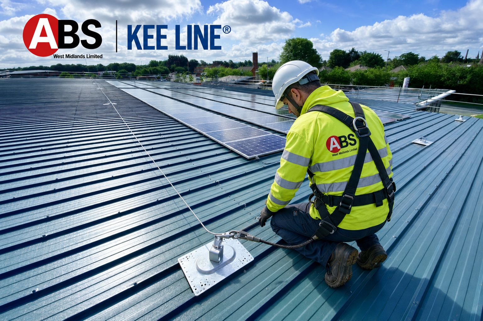 KeeLine Roof Safety Systems Installation