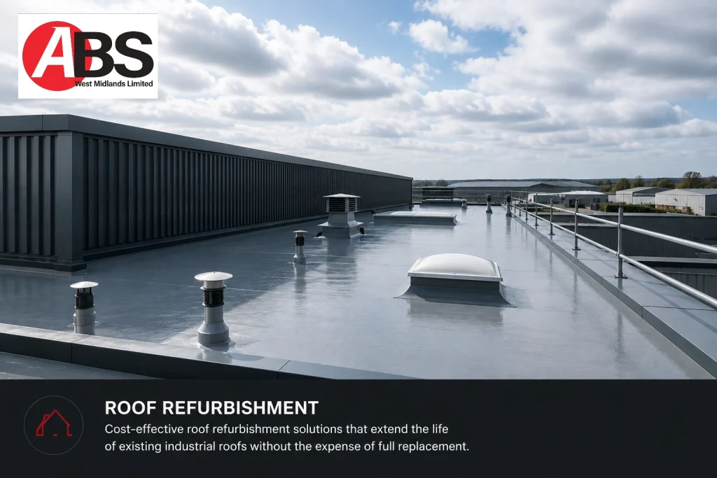 Roof refurbishment – ABS West Midlands Limited